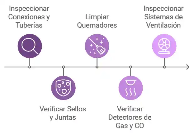 Mantenimiento Preventivo de Equipos de Gas