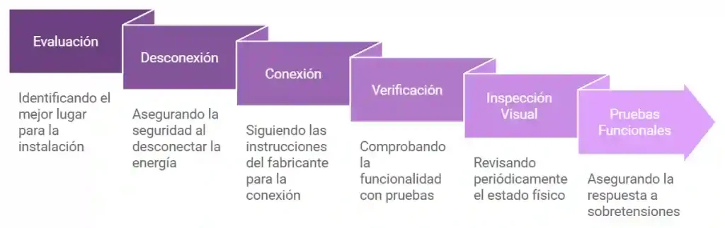 Procedimientos de instalación y mantenimiento