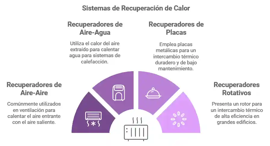 Tipos de Recuperadores de Calor