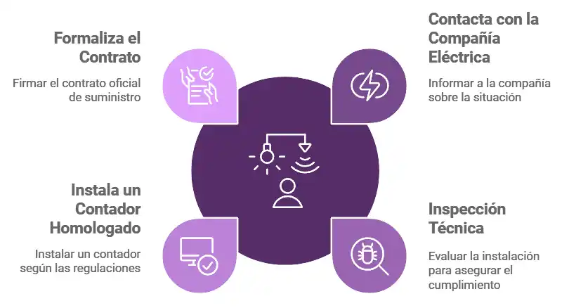 Cómo Regularizar una Conexión Eléctrica